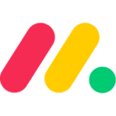 monday.com transparent PNG icon