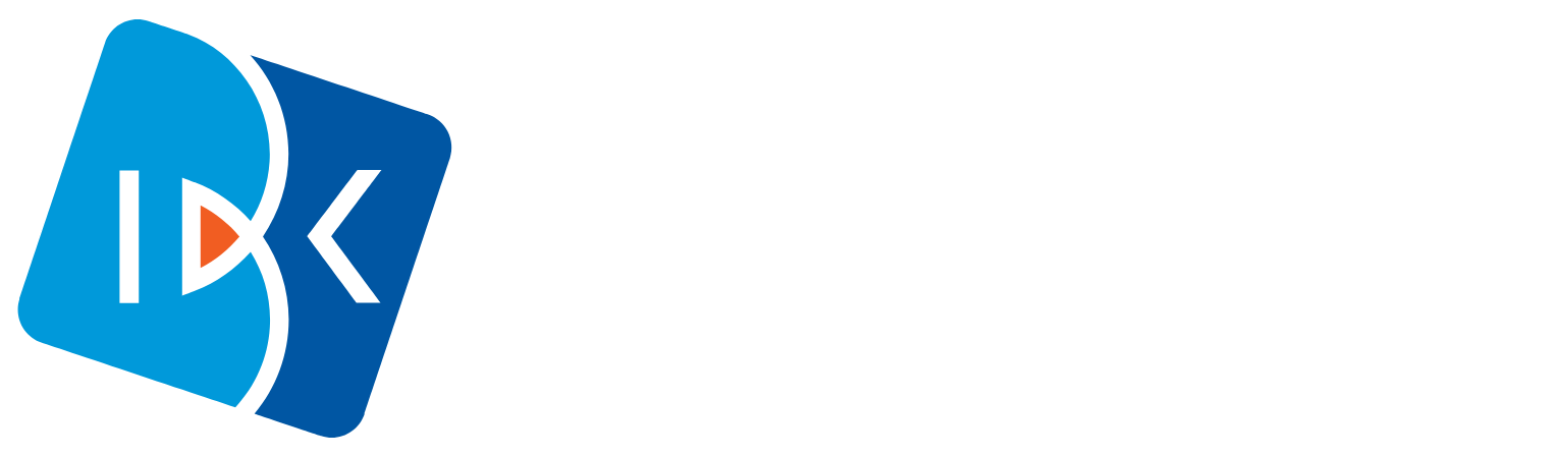 Industrial Bank of Korea (IBK) logo fulle size on a dark background (transparent PNG)