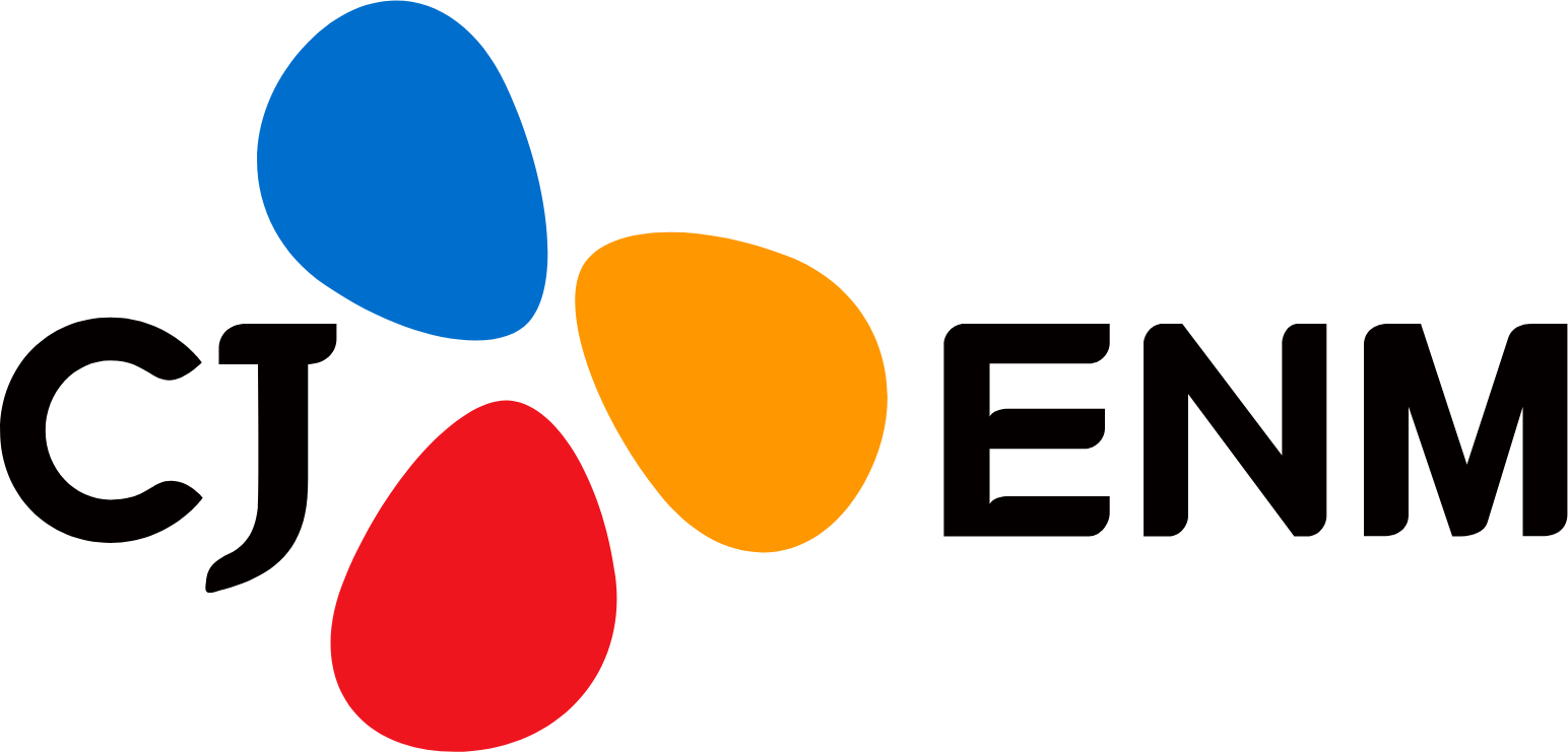 CJ ENM CO., Ltd. logo large (transparent PNG)