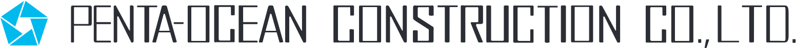 Penta-Ocean Construction logo large (transparent PNG)