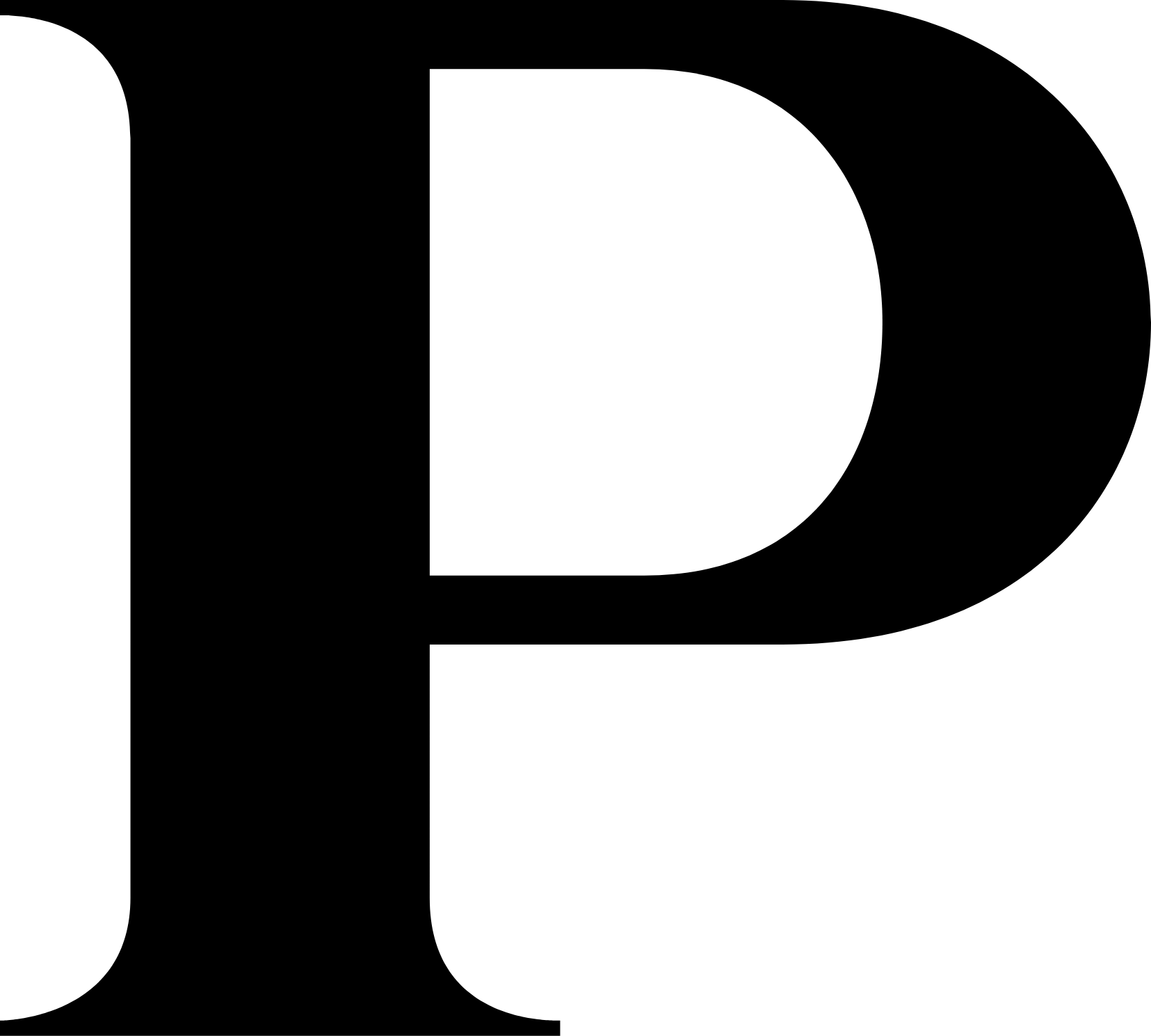 Prada logo (transparent PNG)