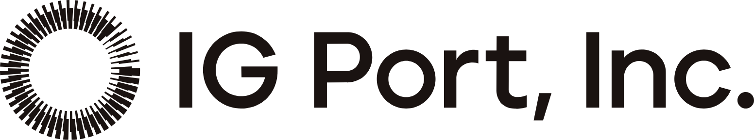 IG Port, Inc. logo large (transparent PNG)