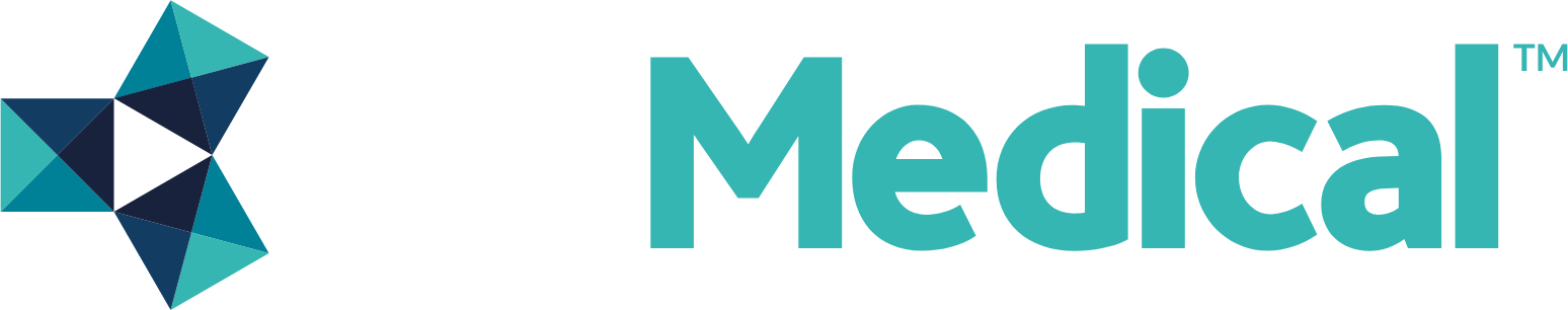 4DMedical Limited logo fulle size on a dark background (transparent PNG)