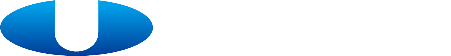 Unipres Corporation logo fulle size on a dark background (transparent PNG)