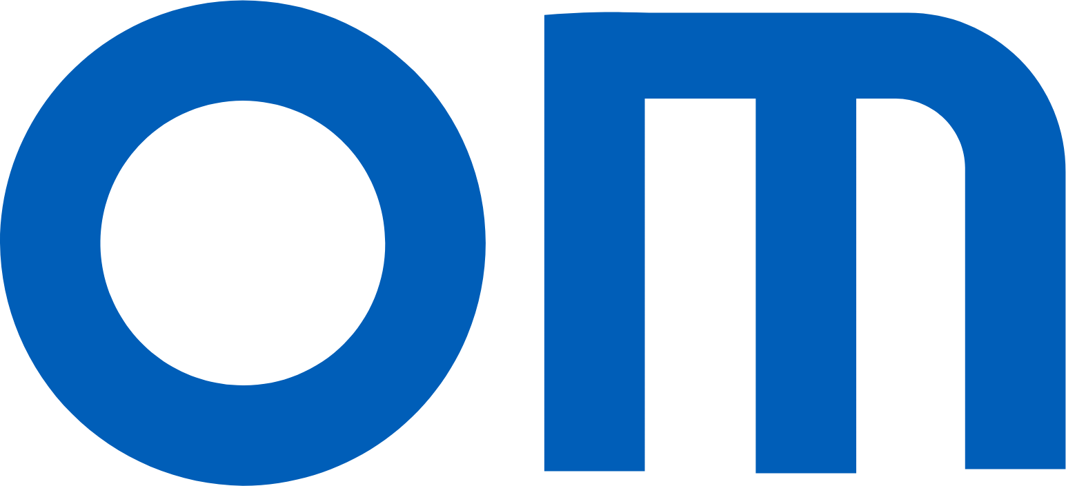 Omron logo (transparent PNG)