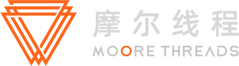 Moore Threads Logo groß für dunkle Hintergründe (transparentes PNG)