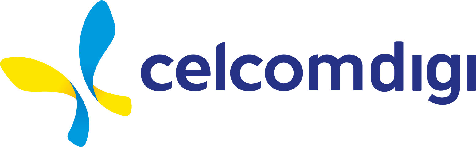 Celcomdigi logo large (transparent PNG)