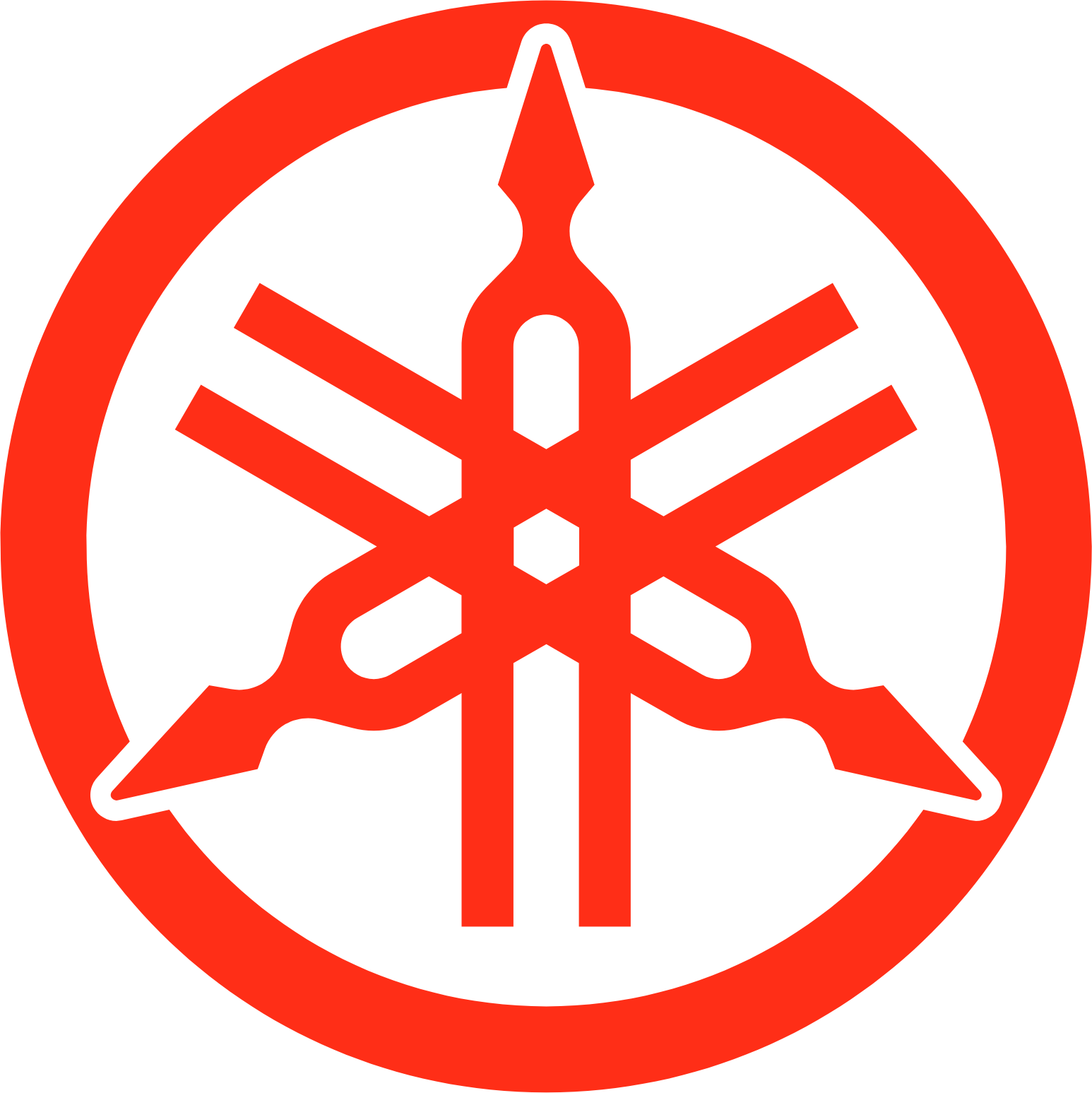 Yamaha Motor Logo (transparentes PNG)