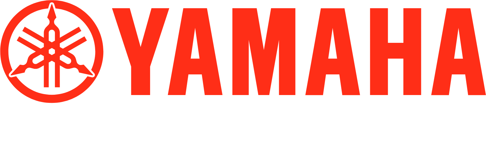 Yamaha Motor Logo groß für dunkle Hintergründe (transparentes PNG)