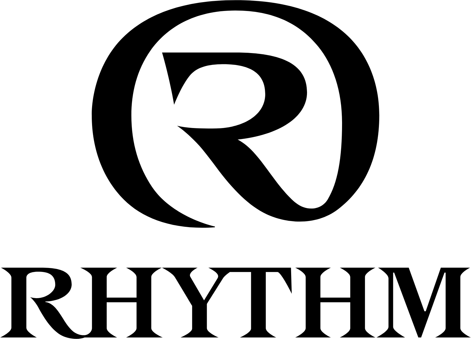 Rhythm Co.,Ltd. logo large (transparent PNG)