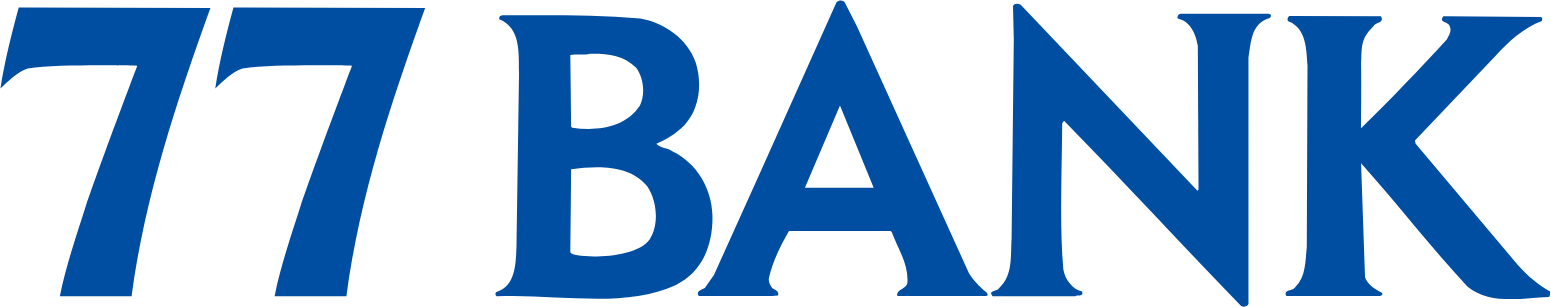 The 77 Bank logo large (transparent PNG)
