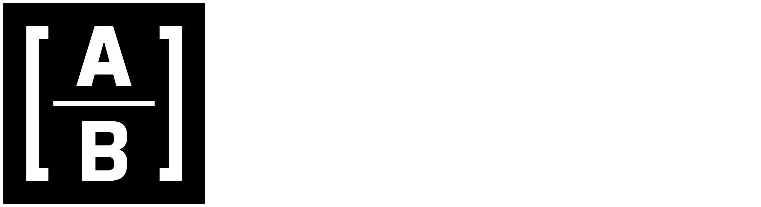 AllianceBernstein logo grand pour les fonds sombres (PNG transparent)