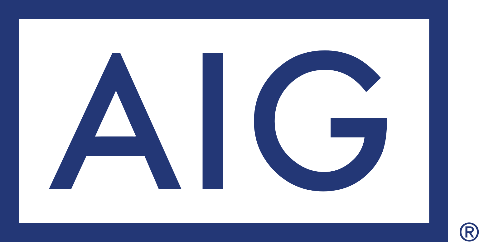 American International Group logo large (transparent PNG)