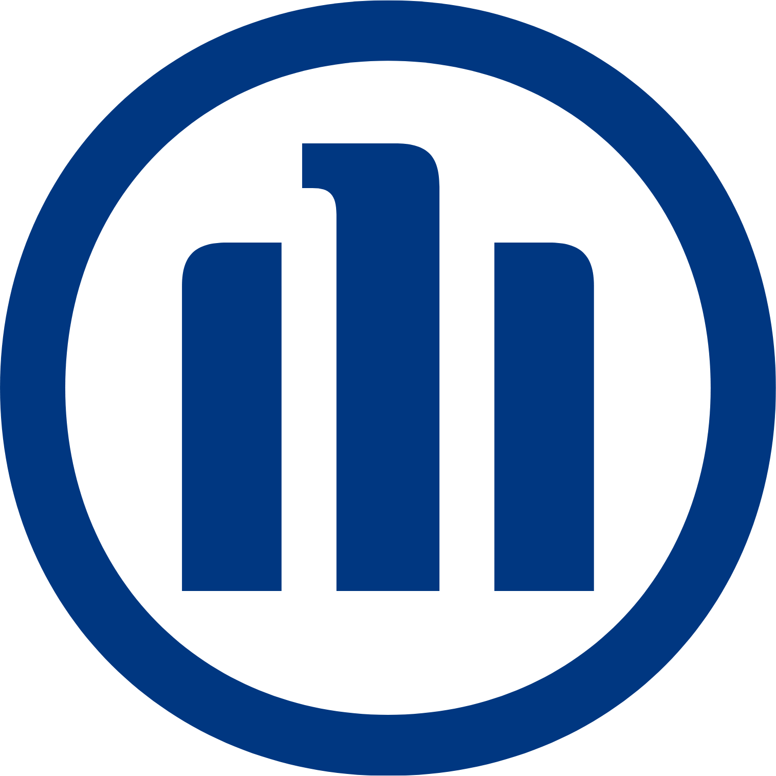 Allianz SE logo (transparent PNG)