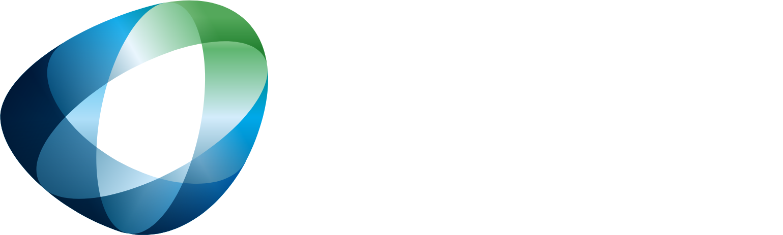Amcor Logo groß für dunkle Hintergründe (transparentes PNG)