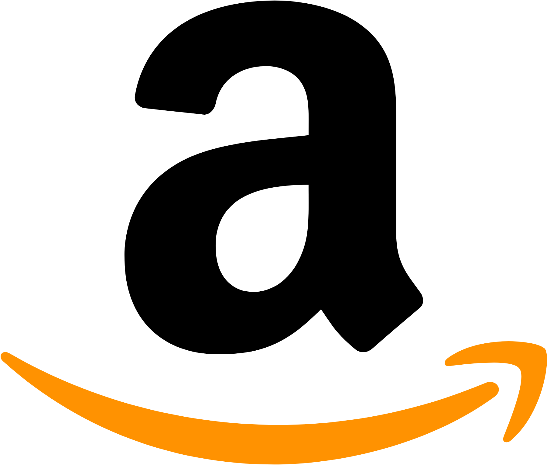 Amazon logo (PNG transparent)