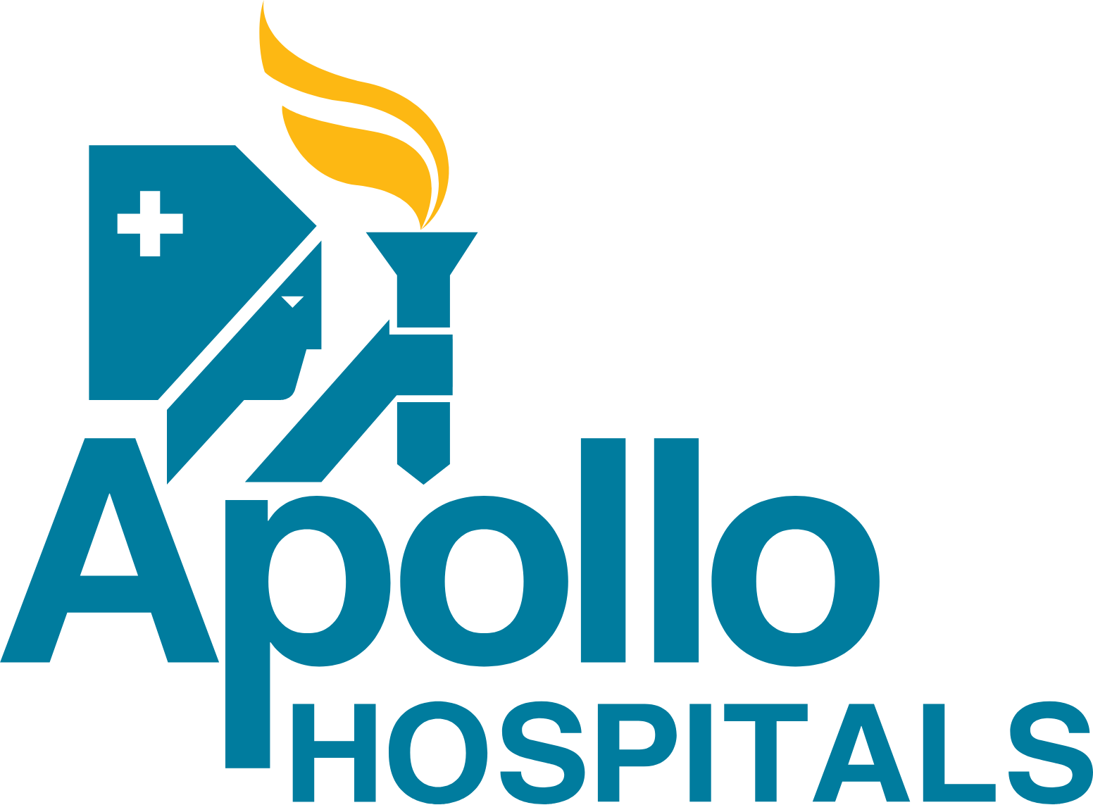 Apollo Hospitals
 logo large (transparent PNG)