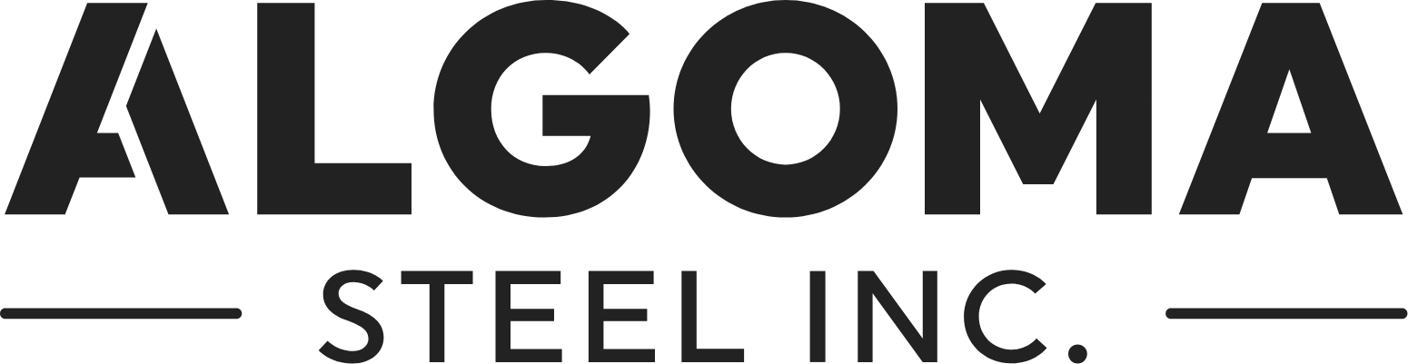 Algoma Steel logo large (transparent PNG)