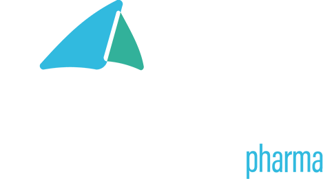 Avalyn Pharma logo fulle size on a dark background (transparent PNG)