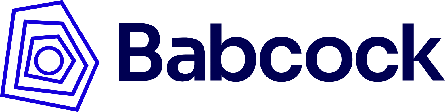 Babcock International Group logo large (transparent PNG)