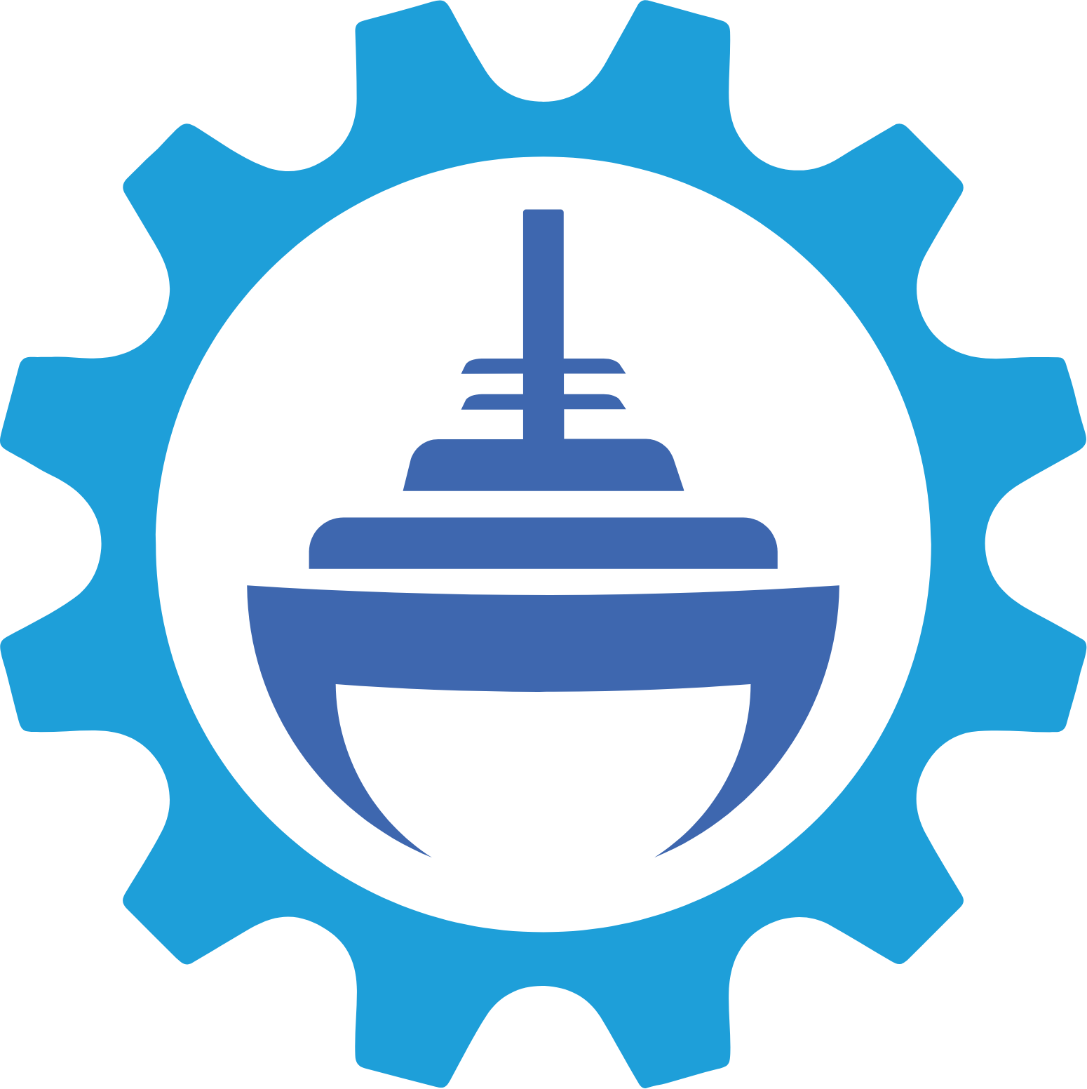Bahrain Ship Repairing and Engineering Company Logo (transparentes PNG)