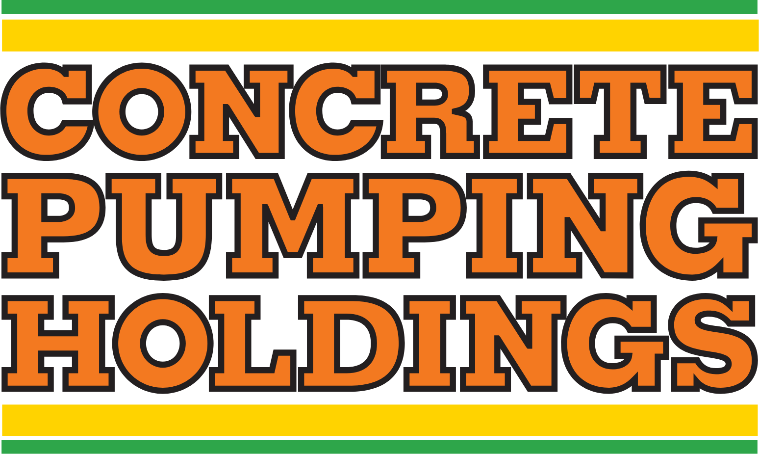Concrete Pumping Holdings logo (transparent PNG)
