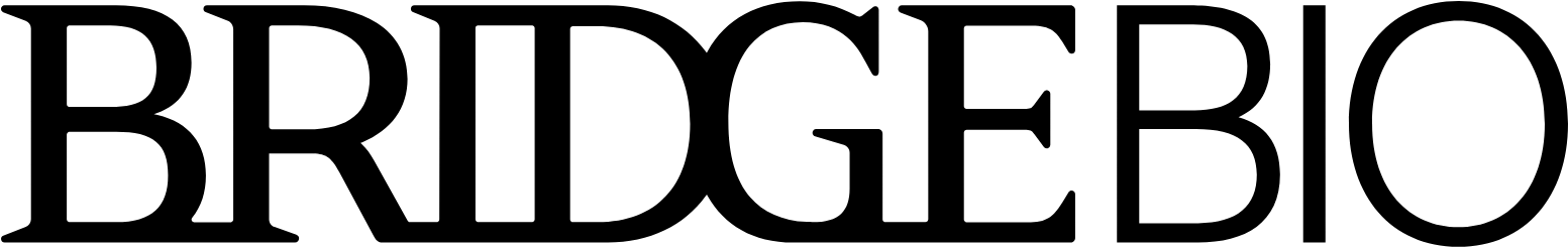 BridgeBio Pharma
 logo large (transparent PNG)