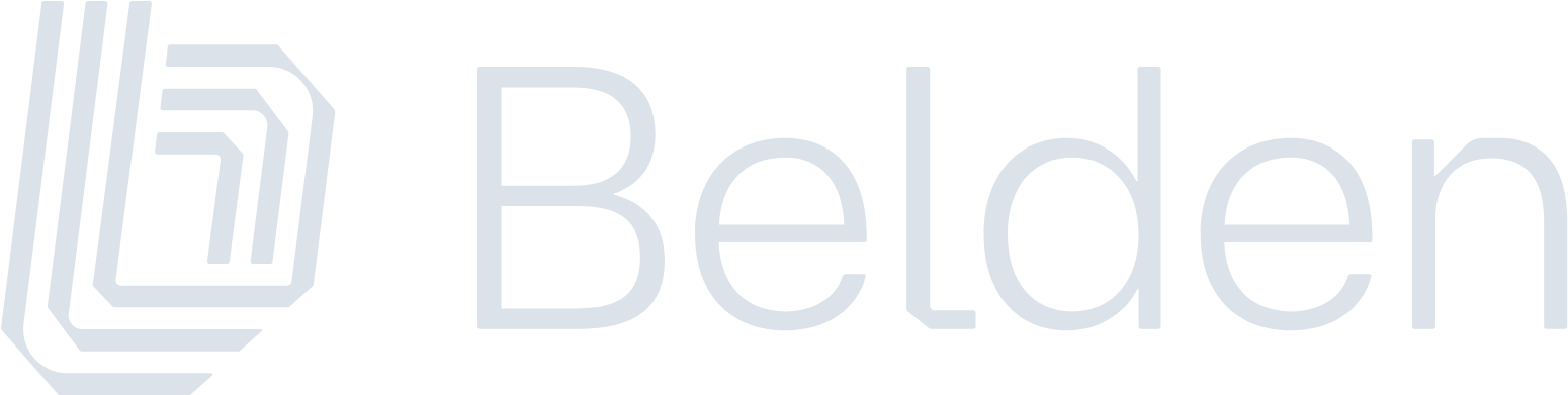 Belden Logo groß für dunkle Hintergründe (transparentes PNG)