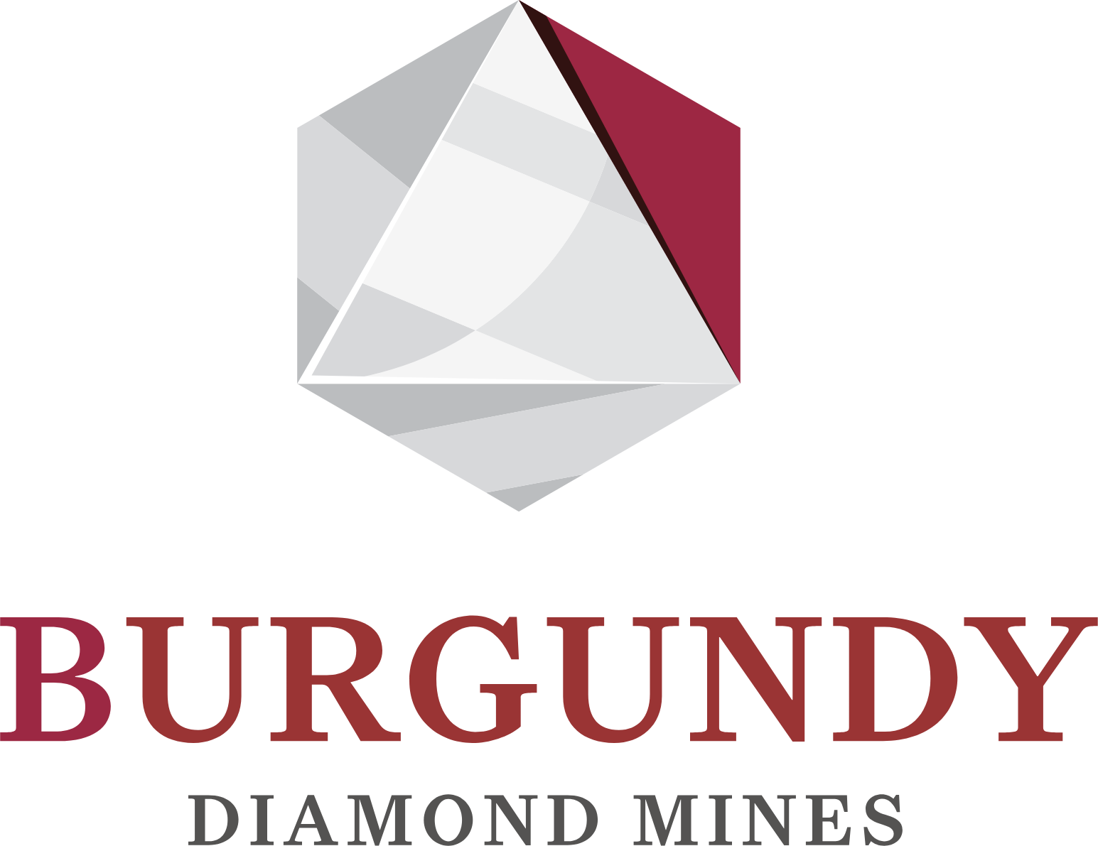 Burgundy Diamond Mines logo large (transparent PNG)