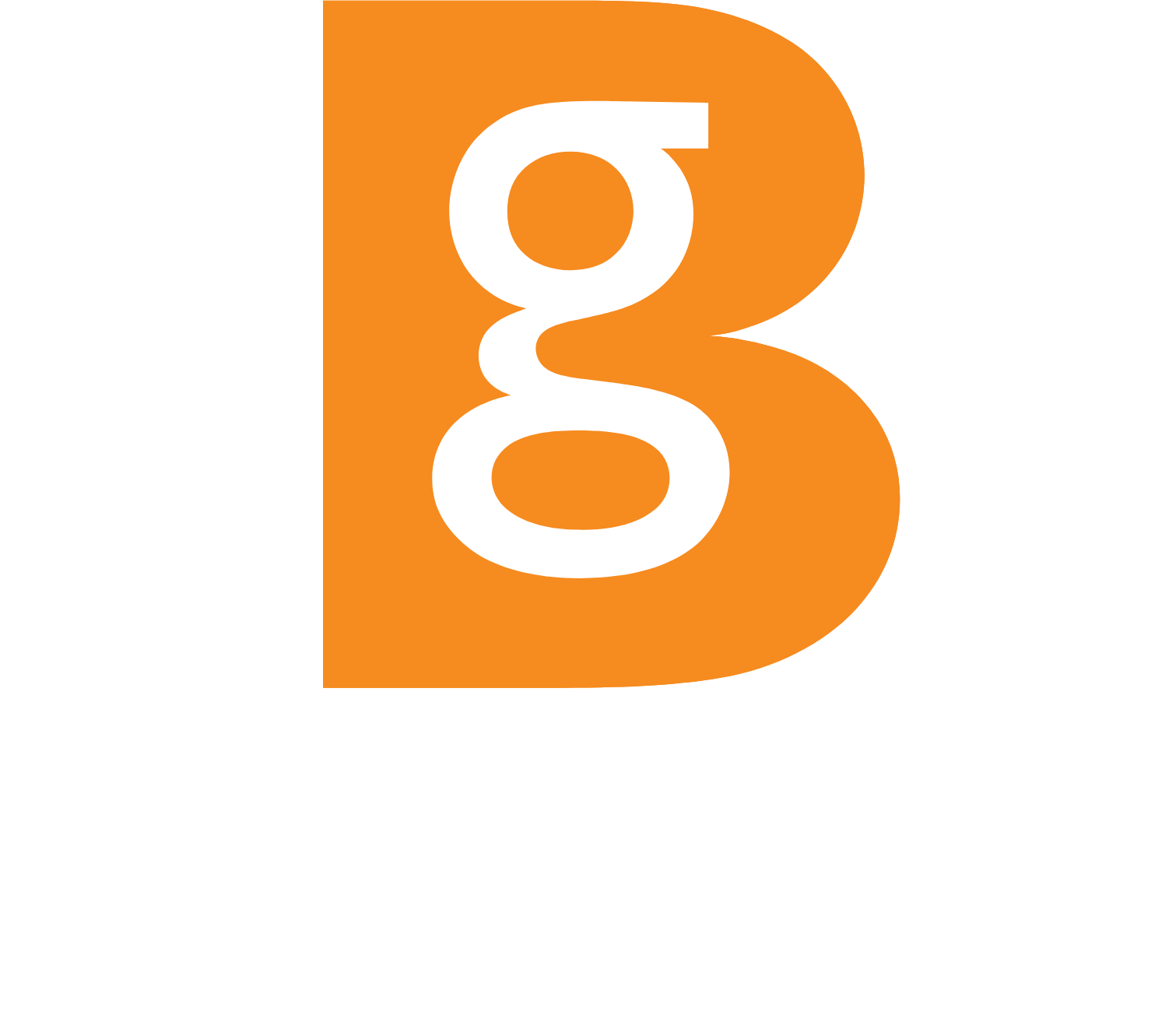 BG Group logo fulle size on a dark background (transparent PNG)