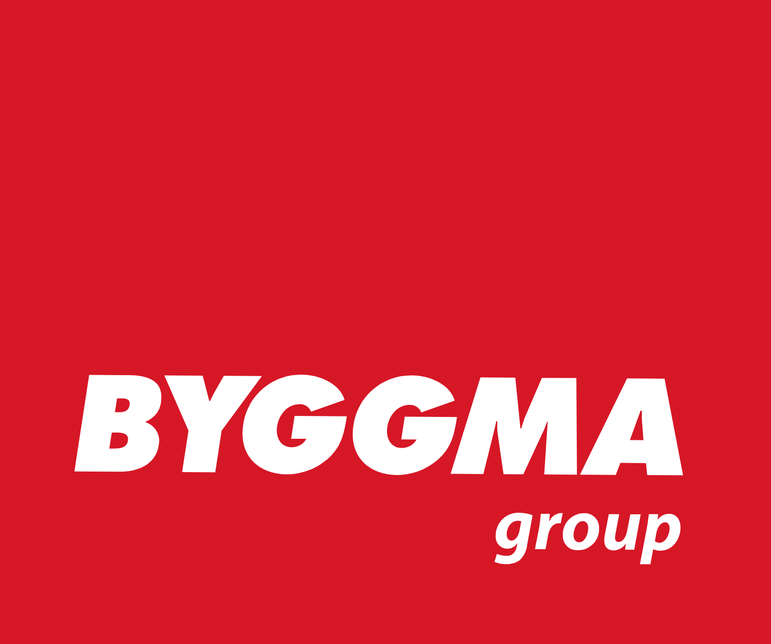 Byggma ASA logo (transparent PNG)