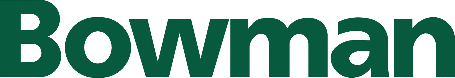 Bowman Consulting Group logo large (transparent PNG)