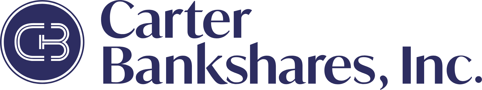 Carter Bankshares logo large (transparent PNG)