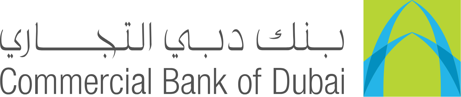 Commercial Bank of Dubai logo large (transparent PNG)