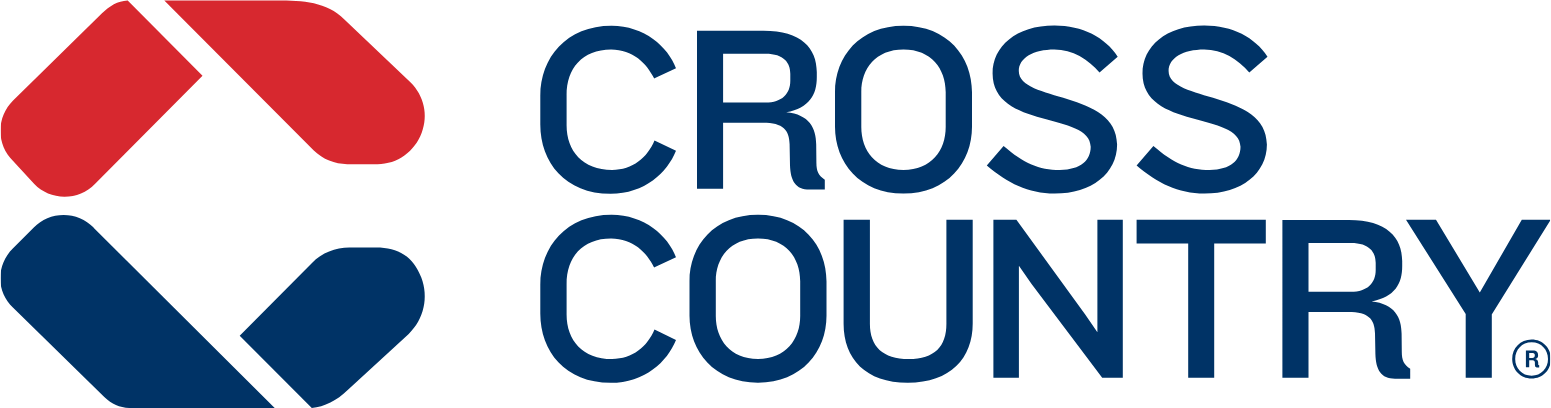 Cross Country Healthcare logo large (transparent PNG)