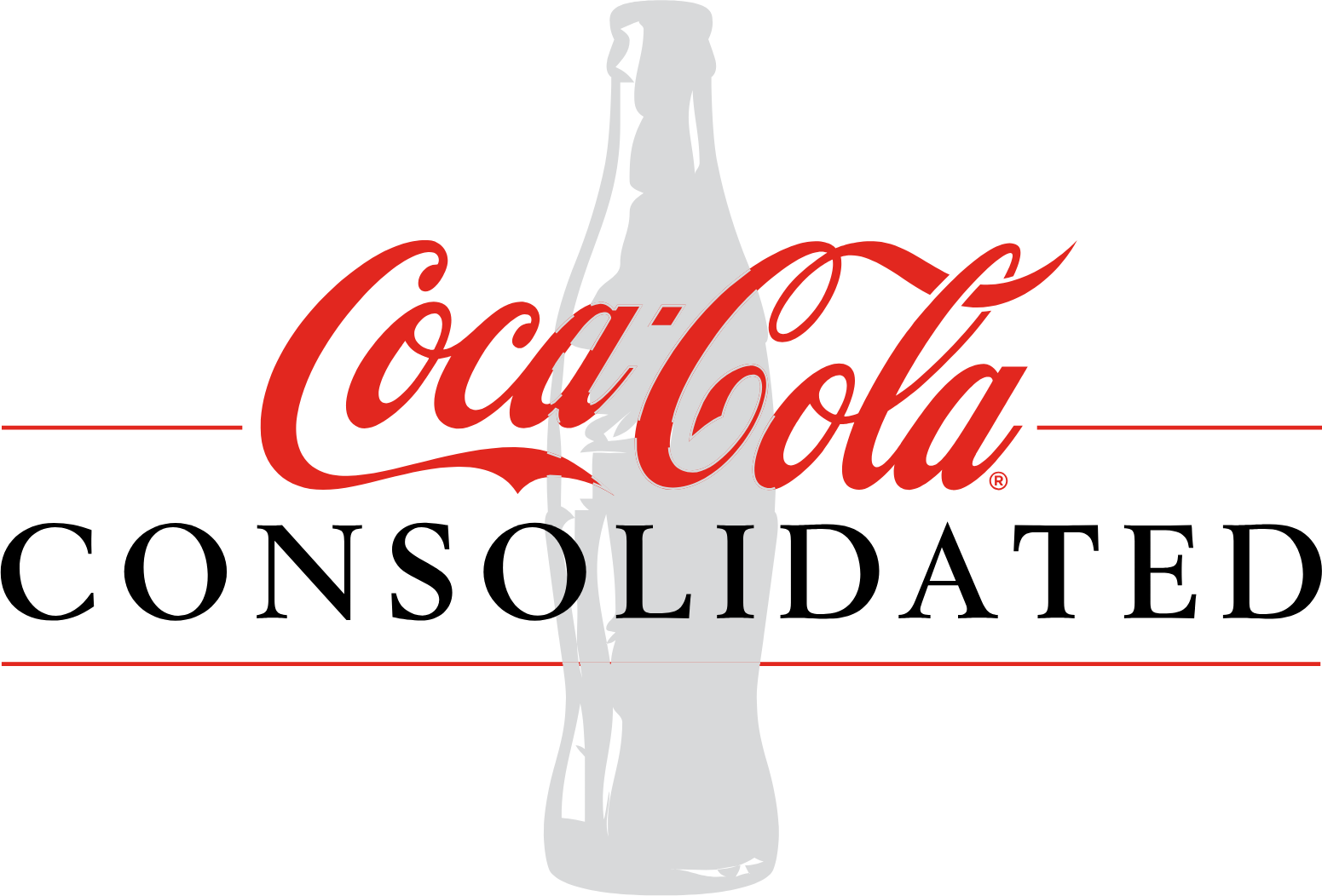 Coca-Cola Consolidated logo large (transparent PNG)