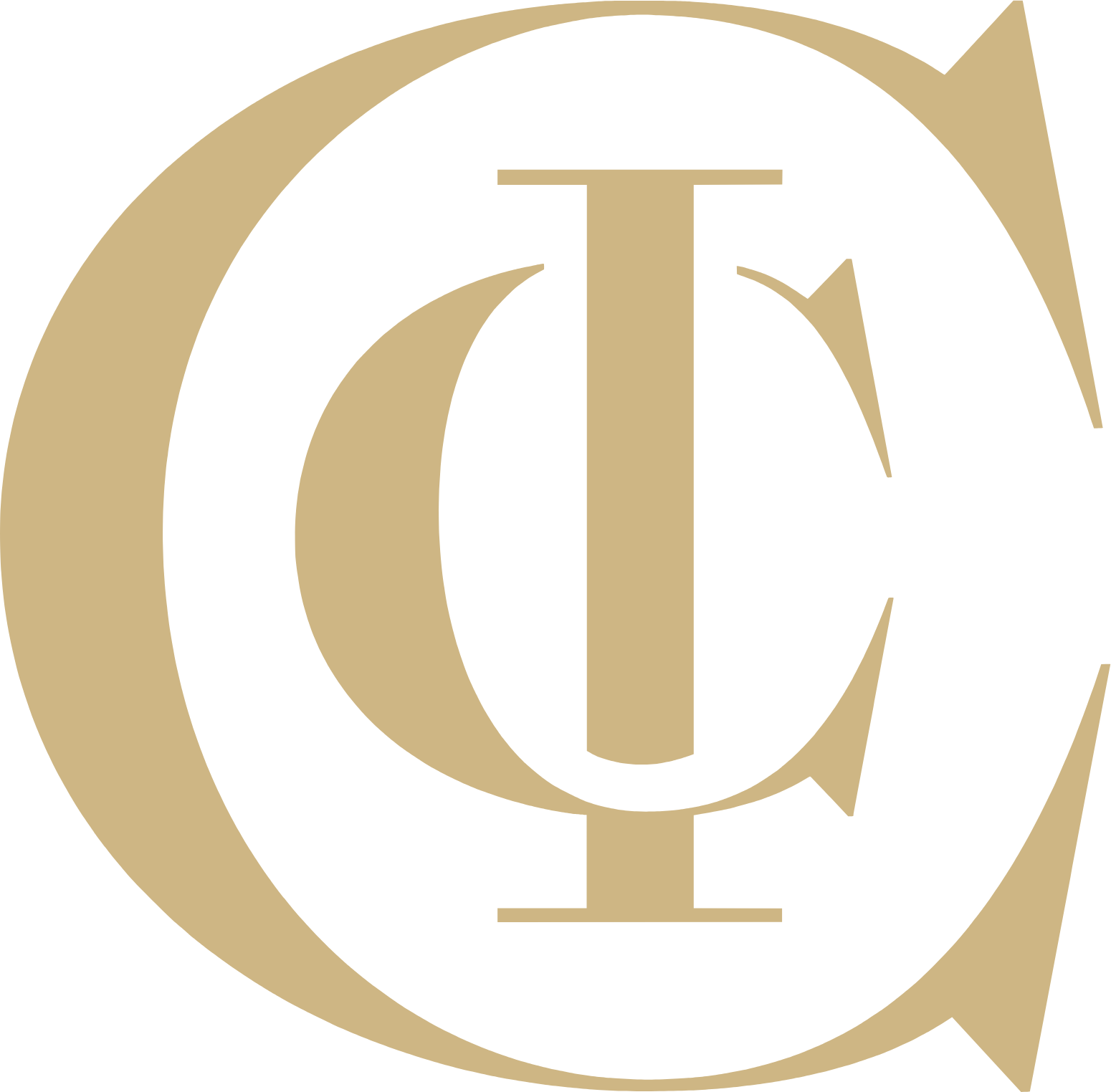 Chargeurs logo on a dark background (transparent PNG)