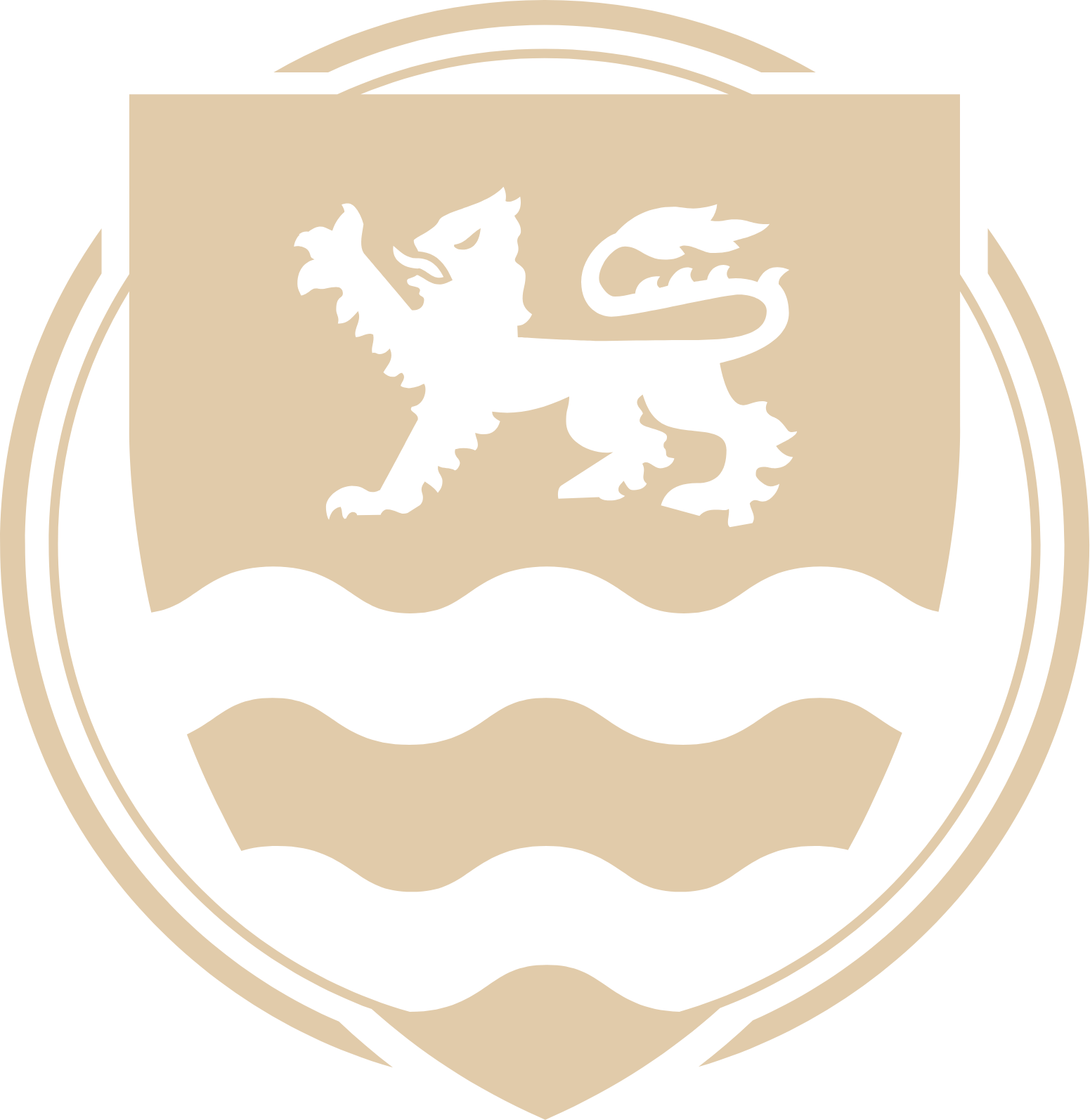 Crest Nicholson Holdings plc Logo für dunkle Hintergründe (transparentes PNG)