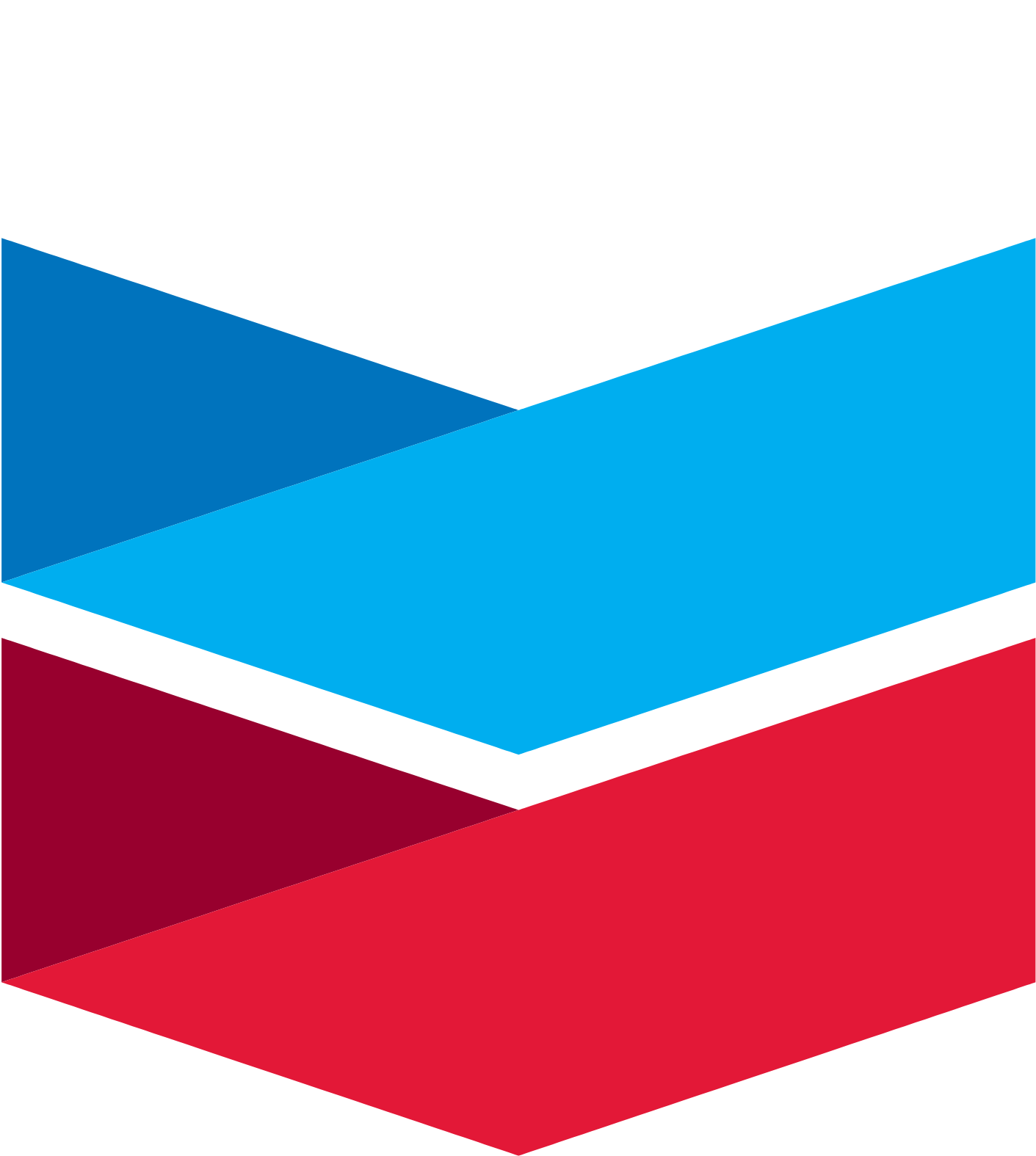 Chevron logo fulle size on a dark background (transparent PNG)