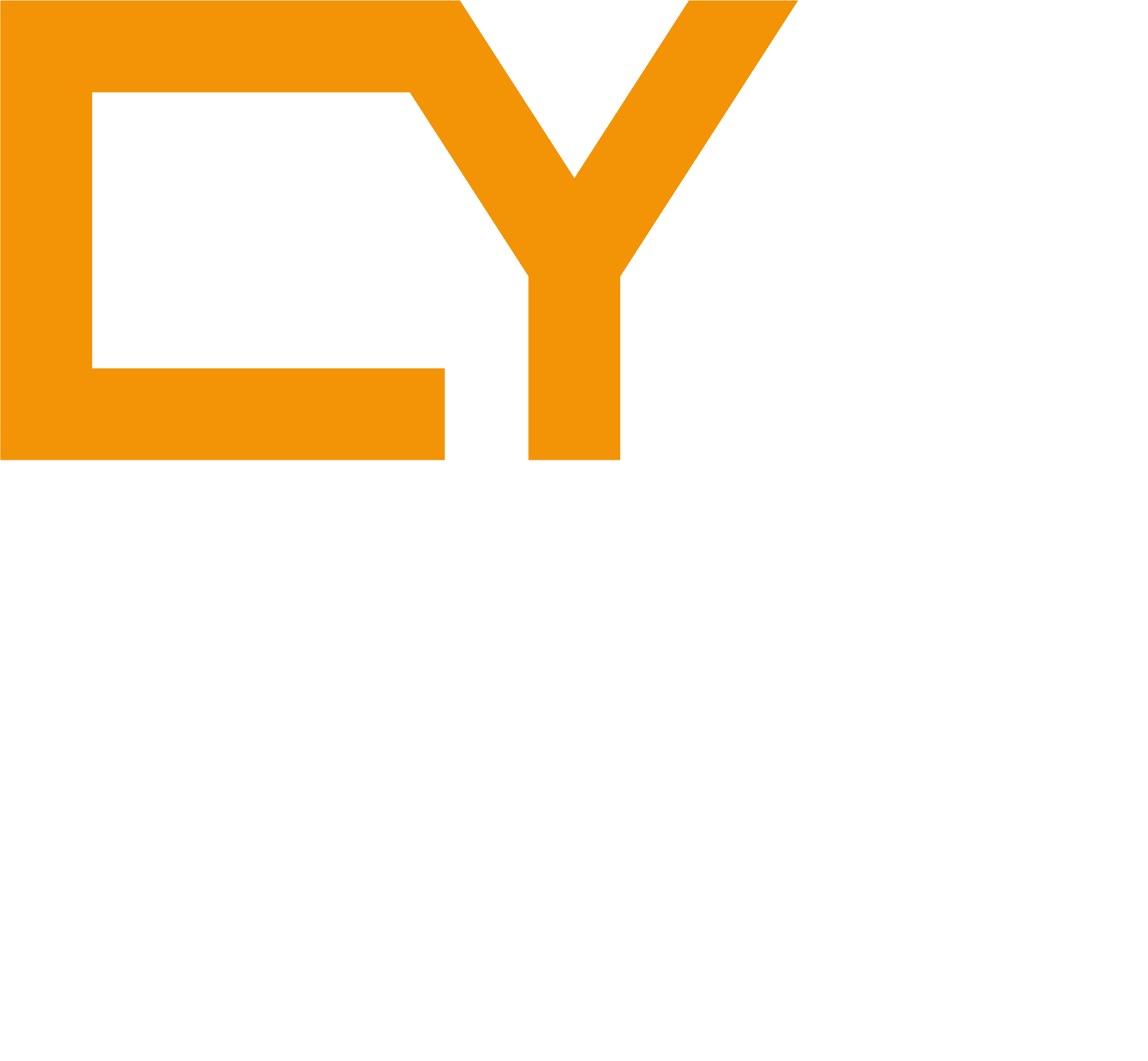 Cy4gate Logo groß für dunkle Hintergründe (transparentes PNG)