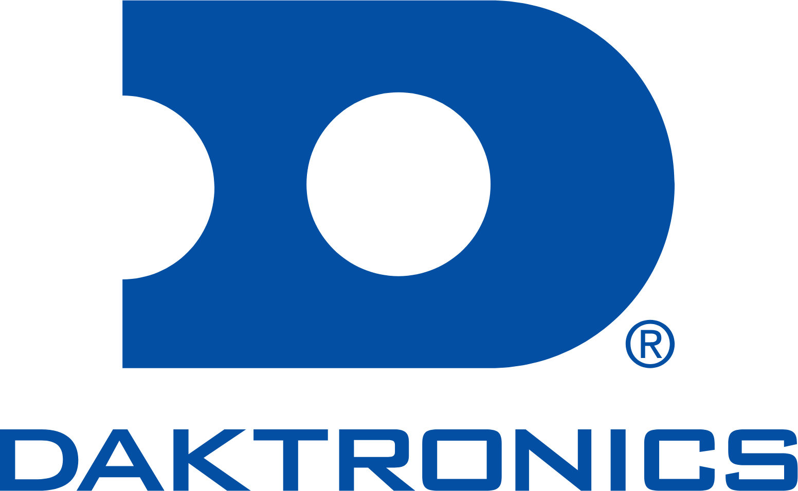 Daktronics logo large (transparent PNG)