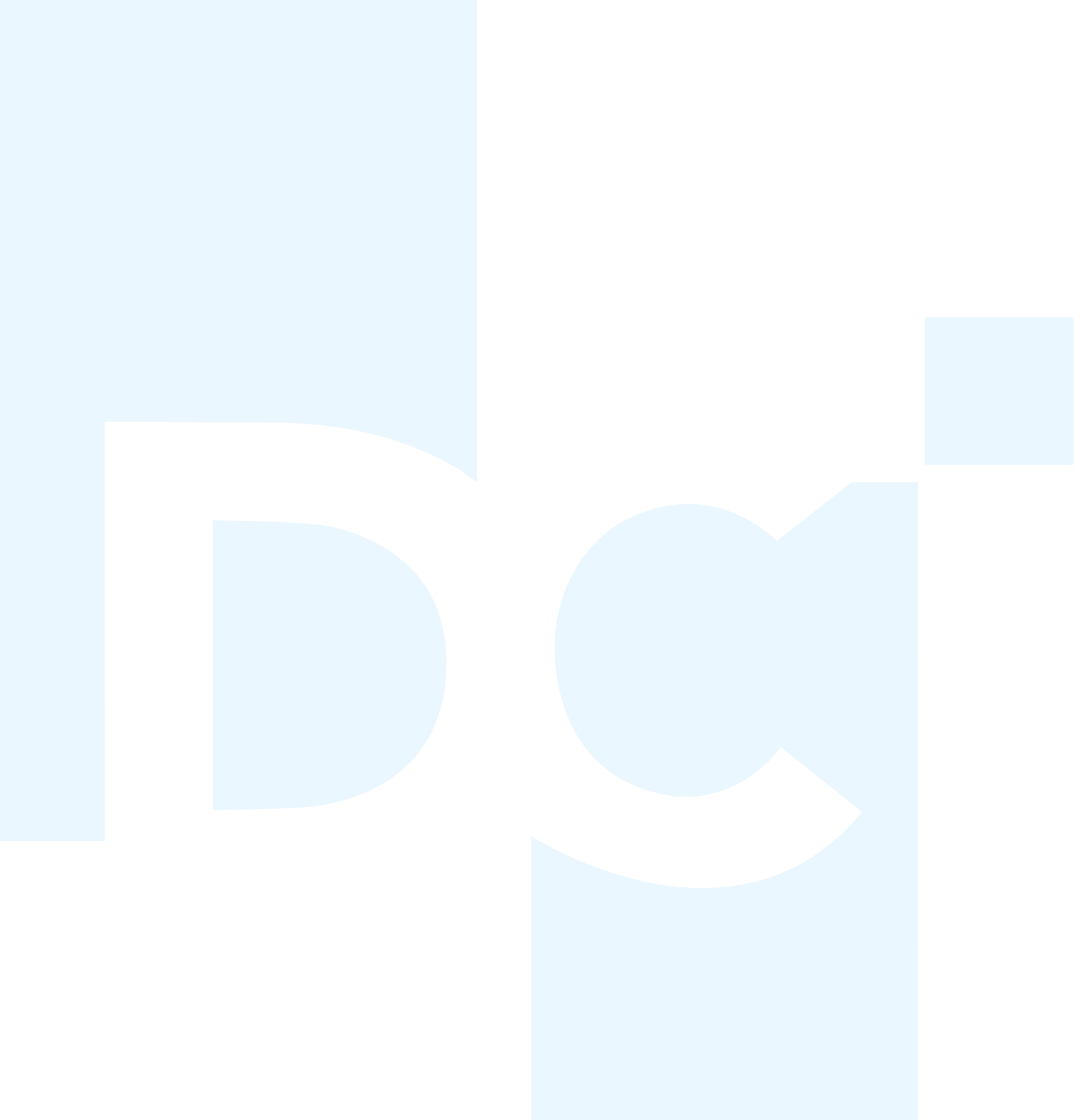 PT DCI Indonesia Tbk Logo für dunkle Hintergründe (transparentes PNG)