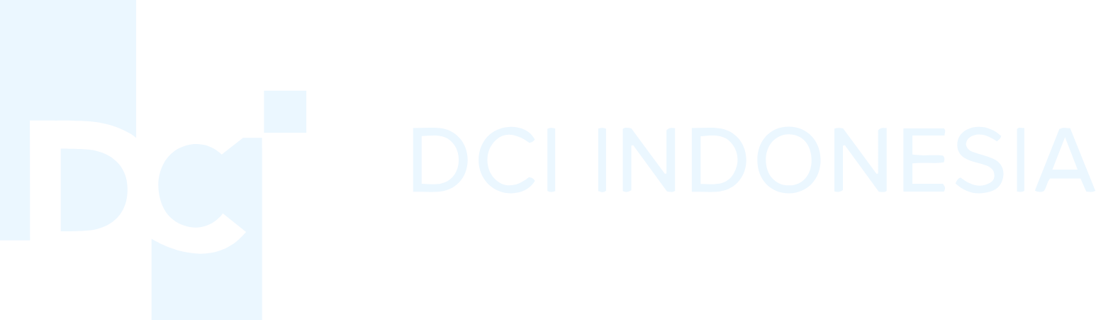PT DCI Indonesia Tbk Logo groß für dunkle Hintergründe (transparentes PNG)