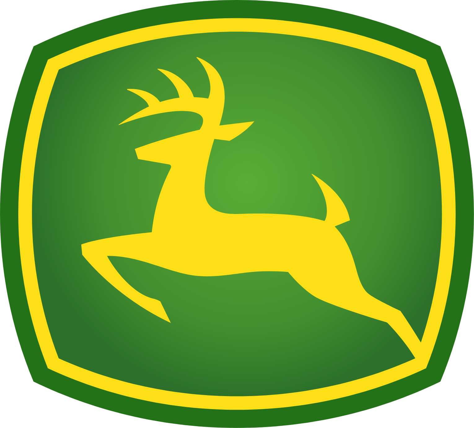 Deere & Company (John Deere) logo (transparent PNG)