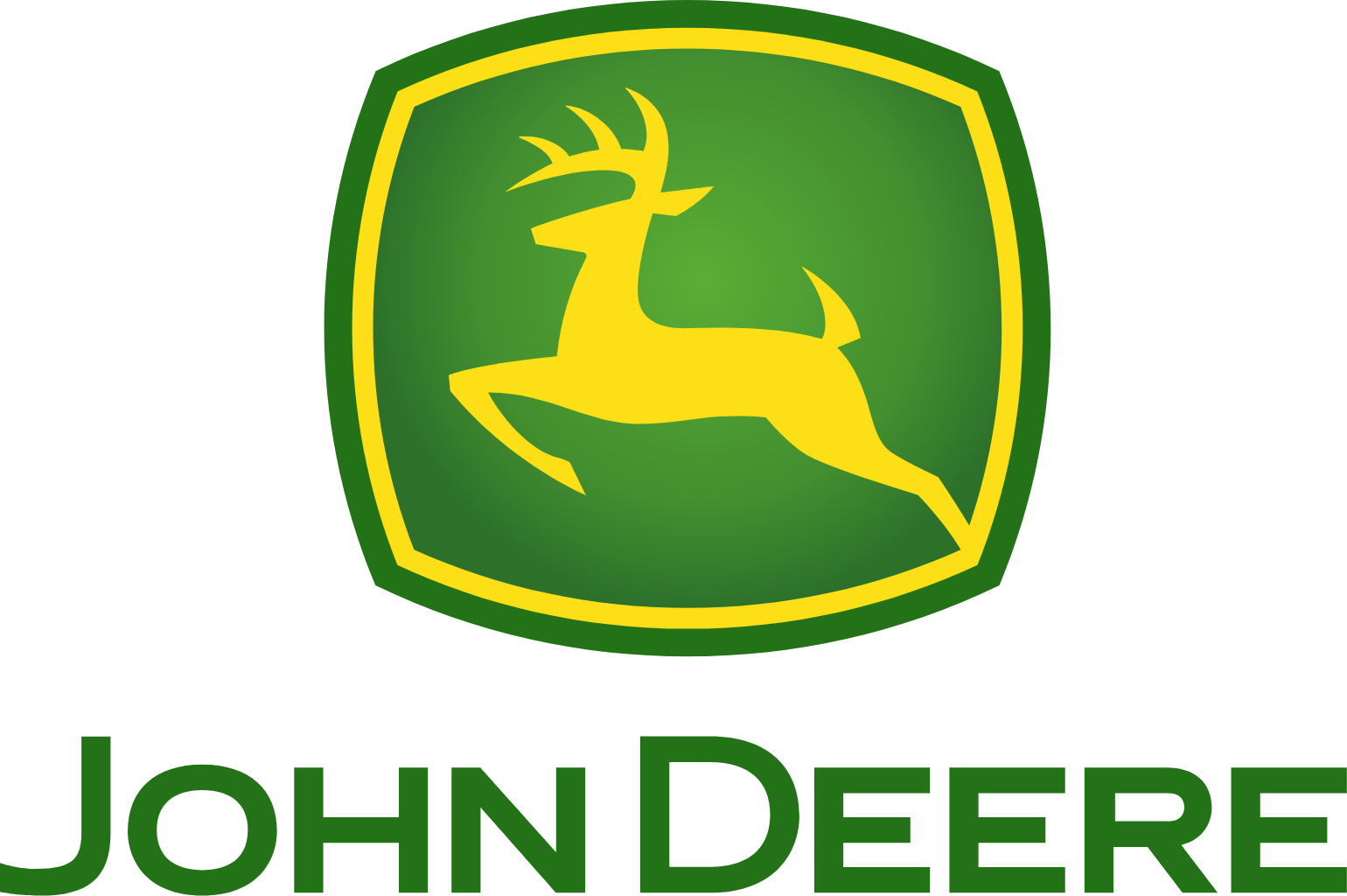 Deere & Company (John Deere) logo large (transparent PNG)