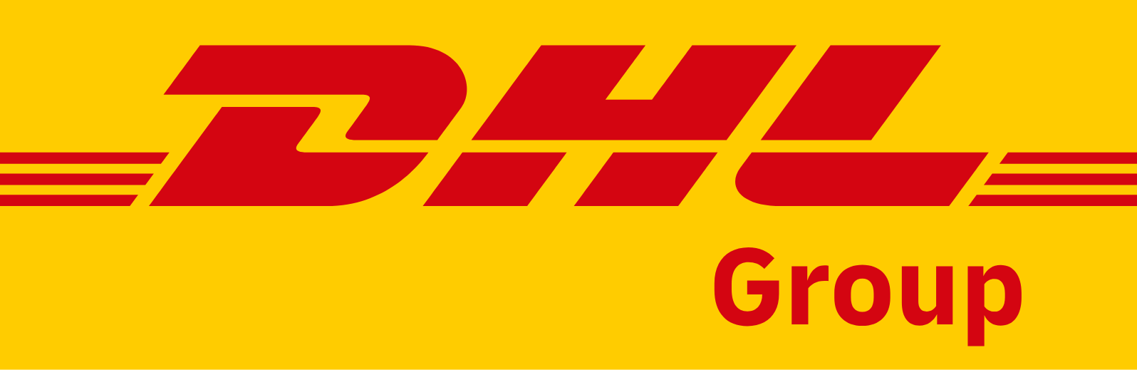 DHL Group (Deutsche Post) logo (PNG transparent)