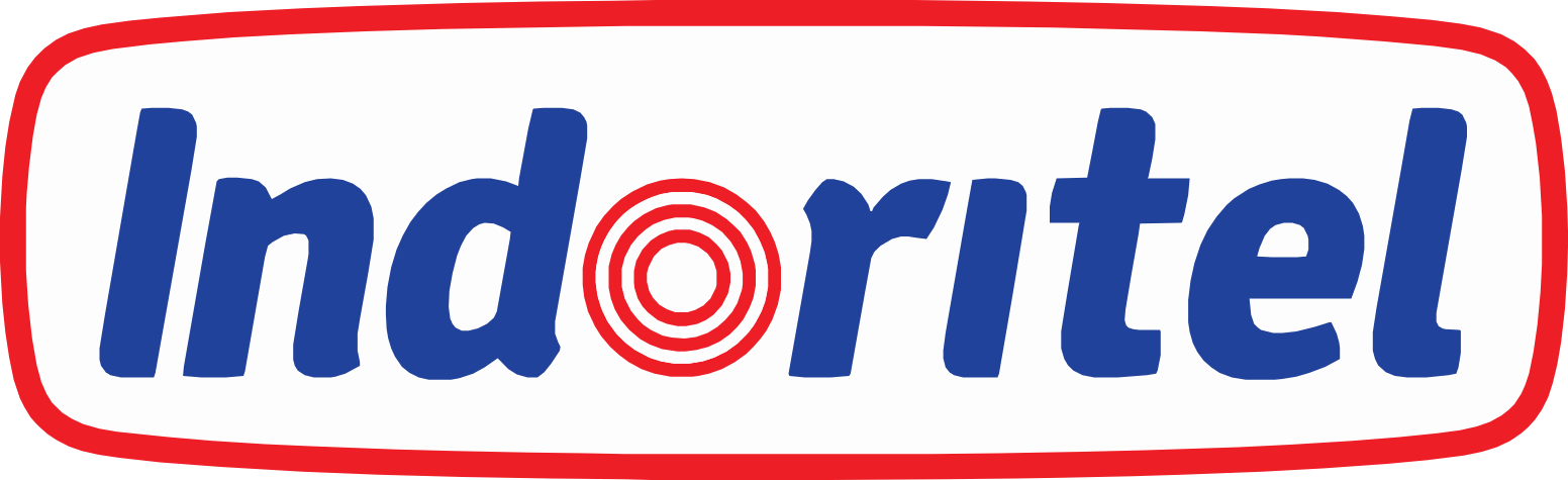 Indoritel logo fulle size on a dark background (transparent PNG)