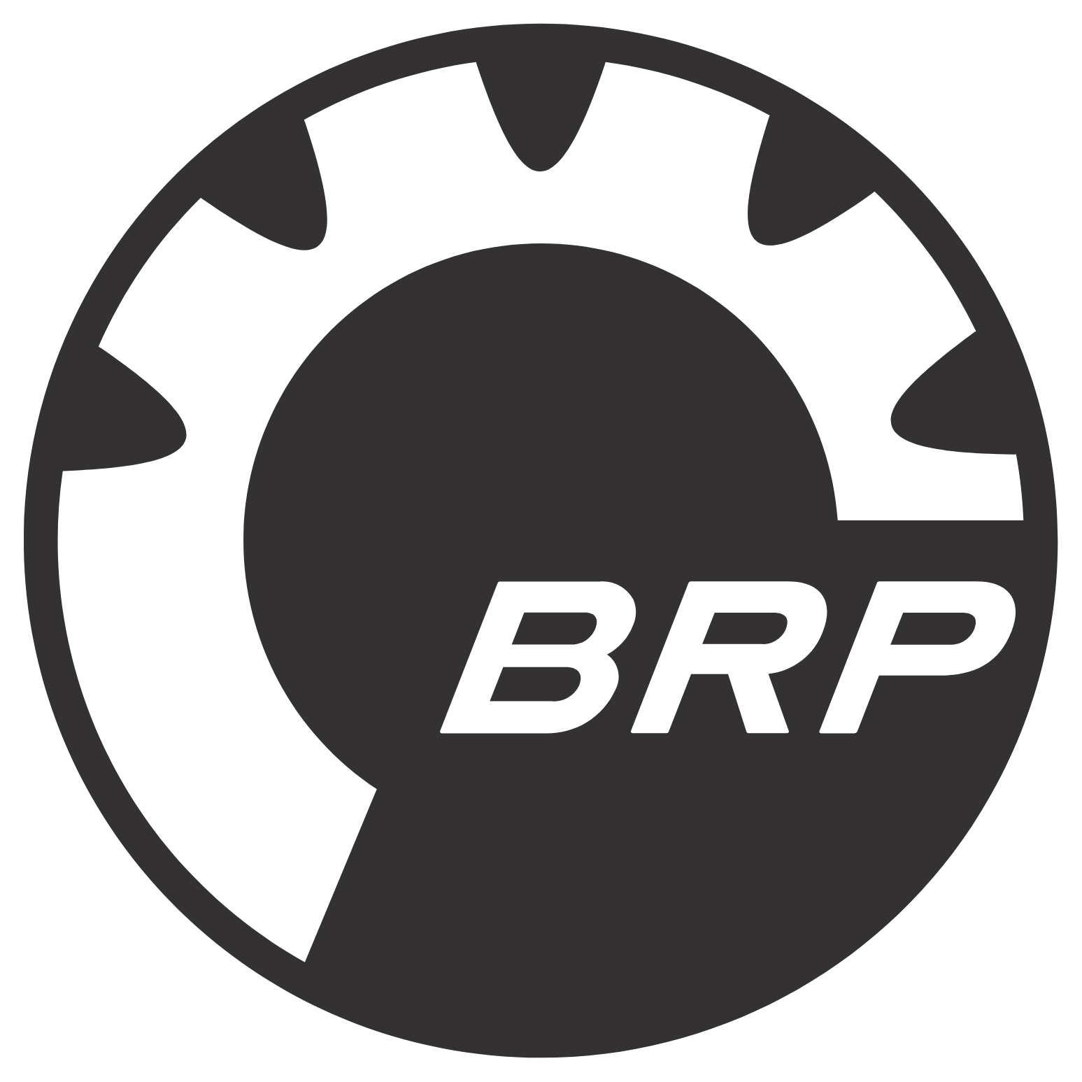 BRP (Bombardier Recreational Products) Logo (transparentes PNG)