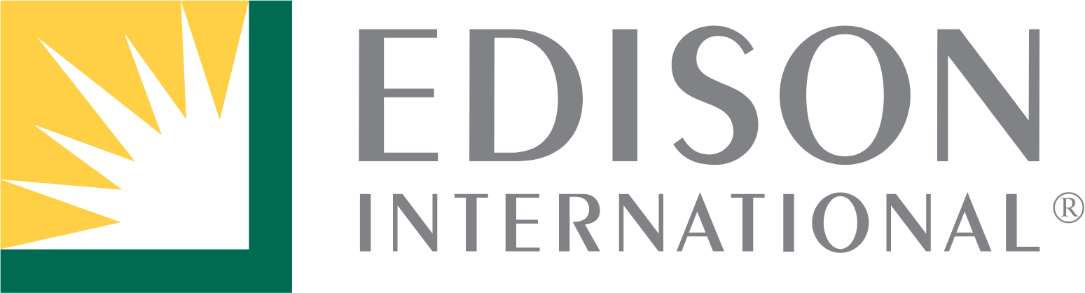 Edison International
 logo large (transparent PNG)