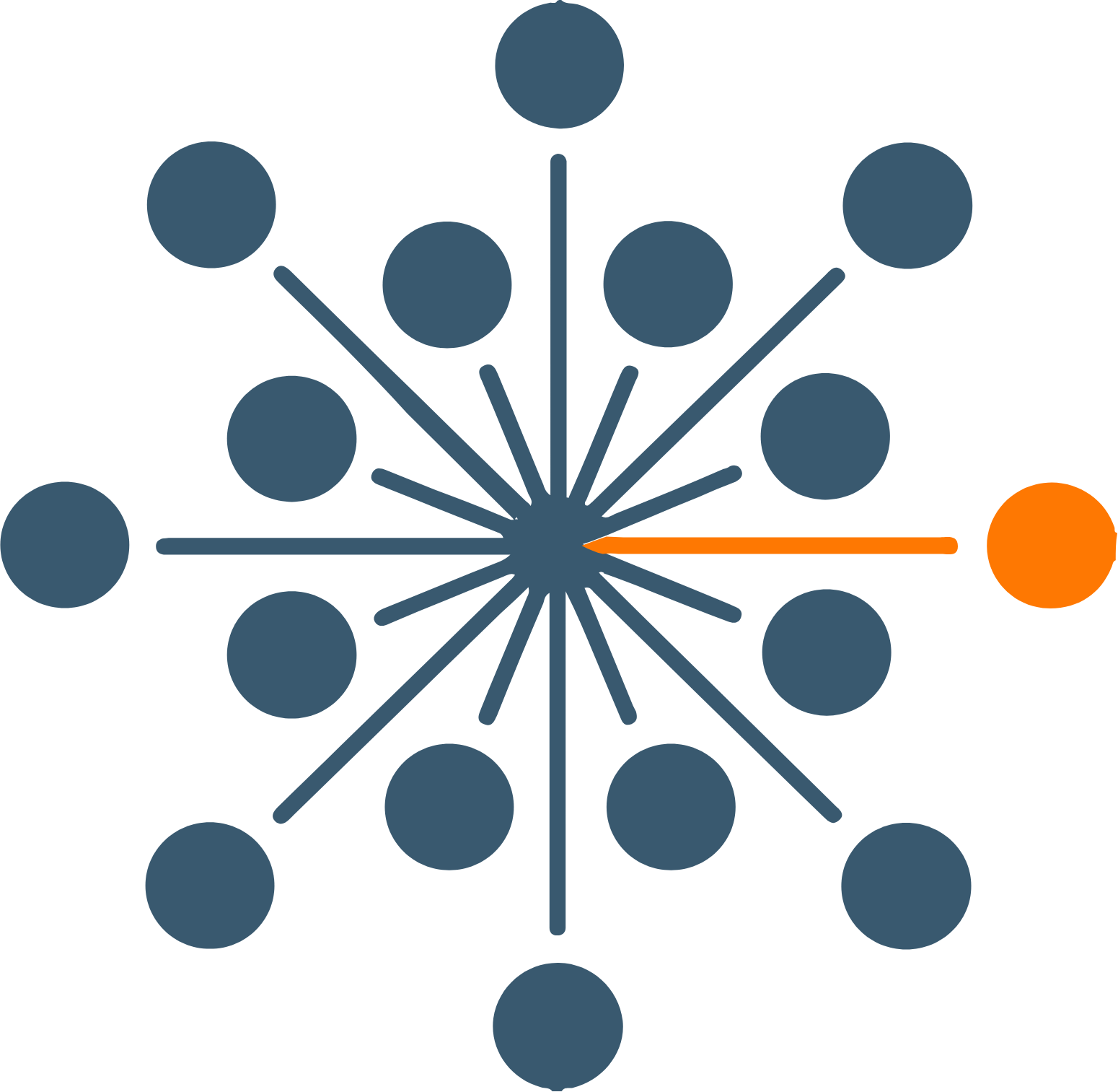 Ekinops logo (transparent PNG)
